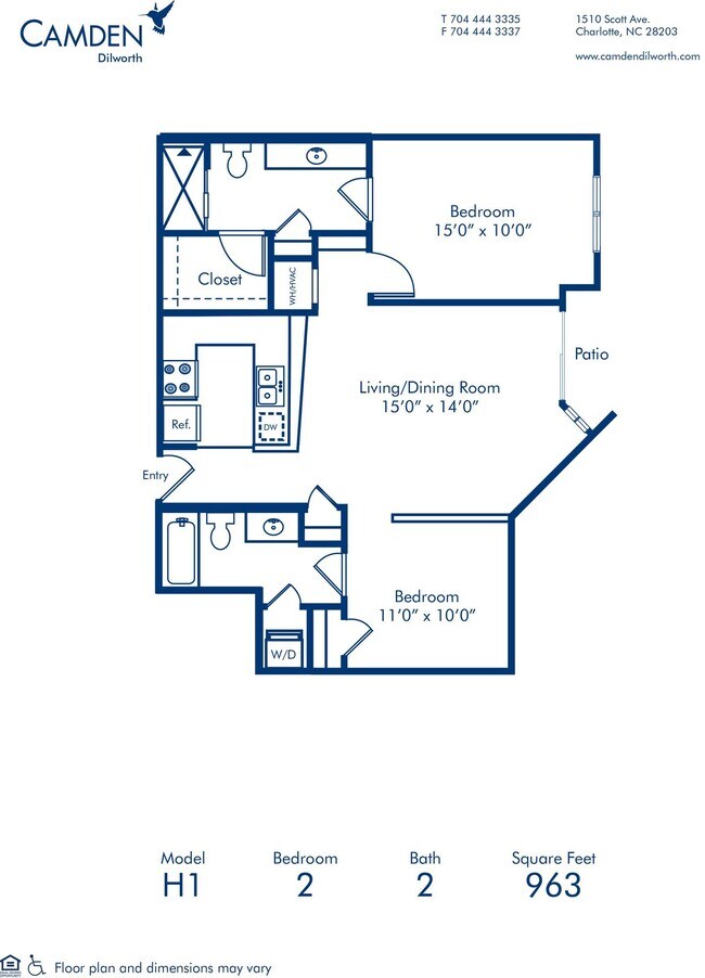 Floorplan - Camden Dilworth