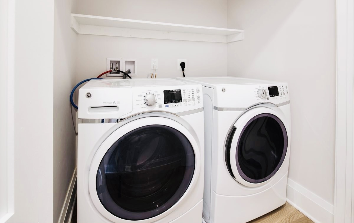 Washer, Dryer and Extra Storage (same level as bedrooms) - 725 11th St NE