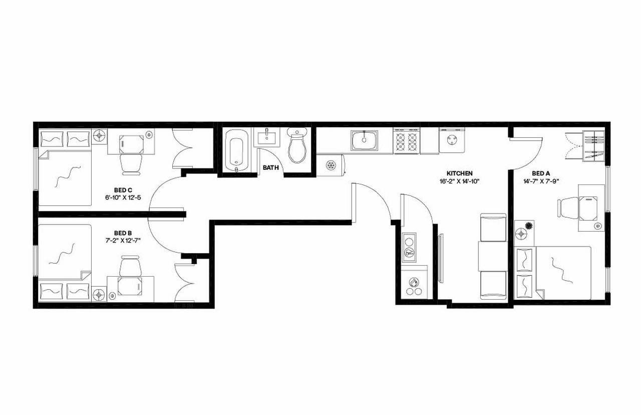 Building Photo - Room in Shared 3 bed/1 bath home