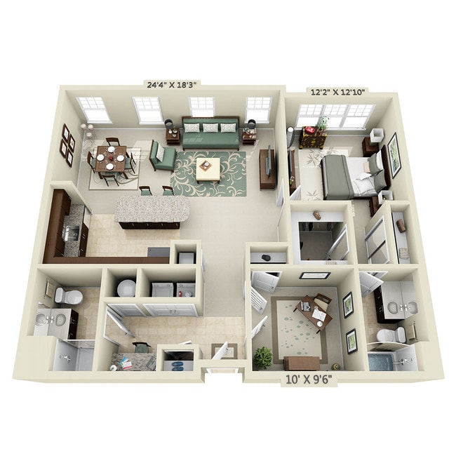 Floorplan - Bell Arlington Ridge