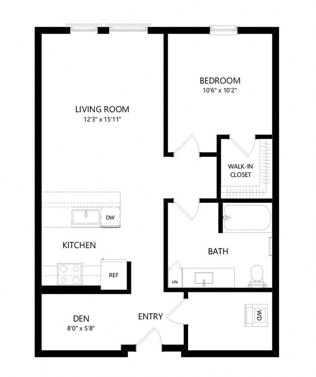 Floorplan - Windsor Queen Anne