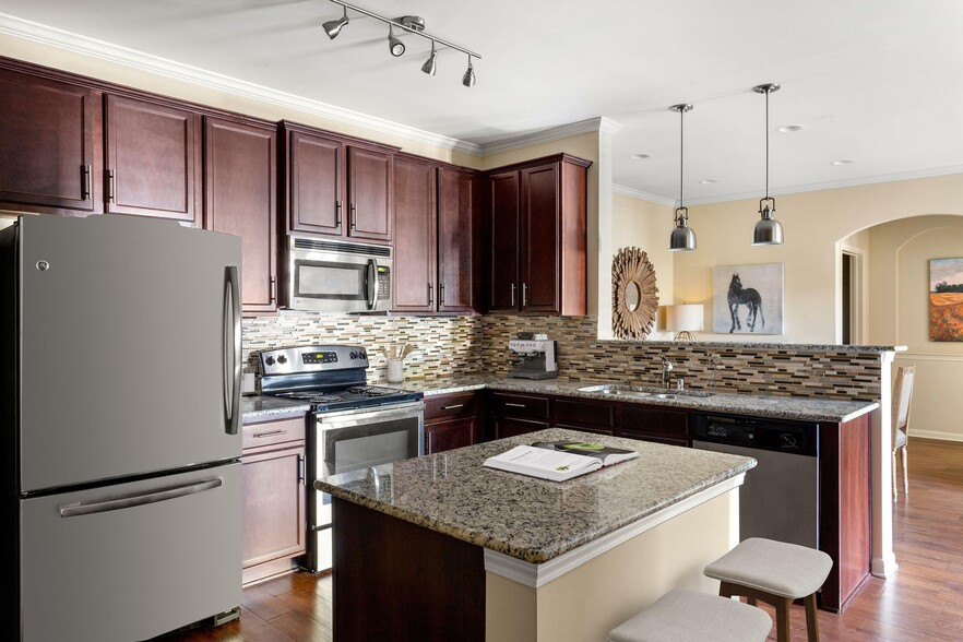 Claiborne Crossing - Kitchen with Optional Wine Fridge - Claiborne Crossing