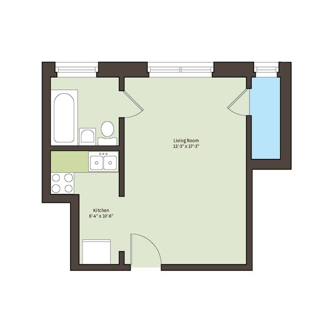 Floorplan - 5300-5308 S. Hyde Park Boulevard