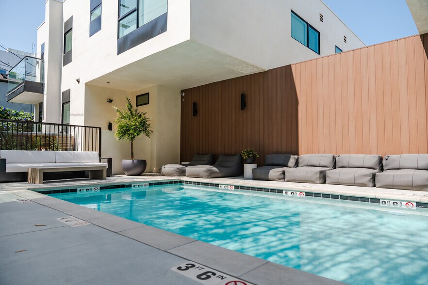 Sparkling new pool - The Madison