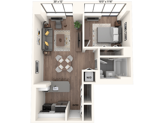 Floorplan - Avalon Bowery Place