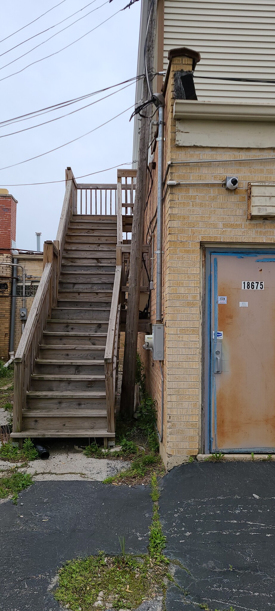 Stairs leading to apartment - 18675 Dixie Hwy