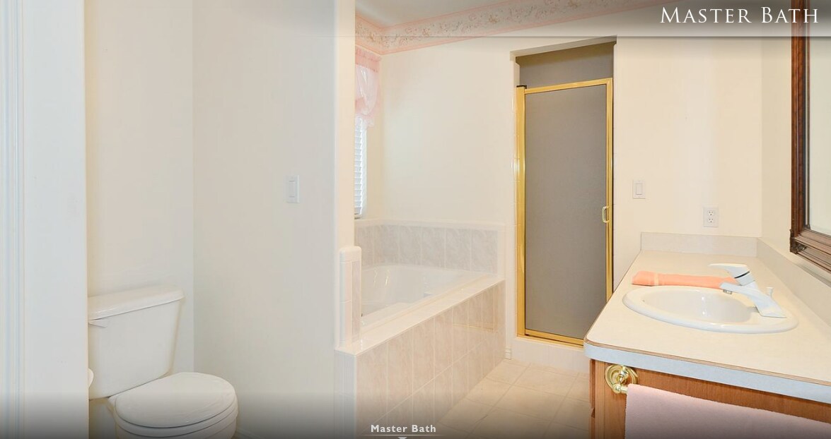 Master Bathroom with Huge Shower - 633 W 2325 N