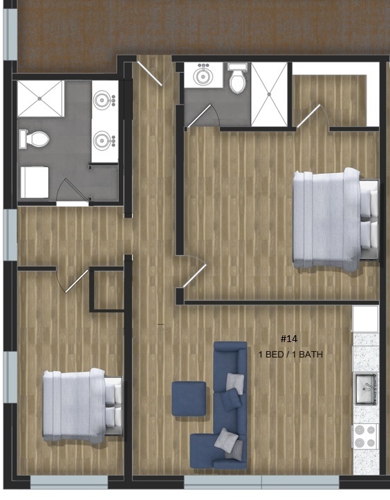 Floor Plan - 2602 Huntingdon Ave