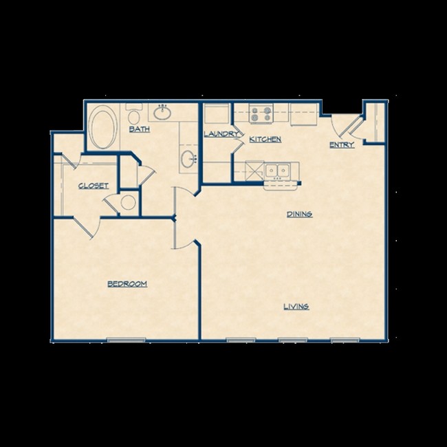 Floorplan - Bell Tower Flats