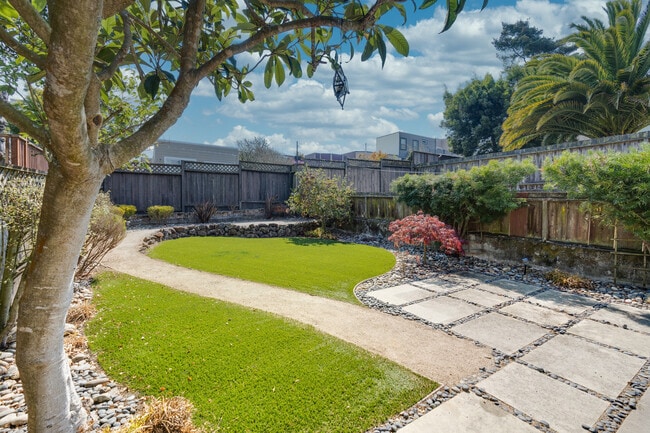 Downstairs view of garden - 1466 14th Ave