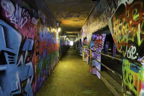Walk Krog St. Tunnel to Krog Street Market - 607 Gaskill St SE