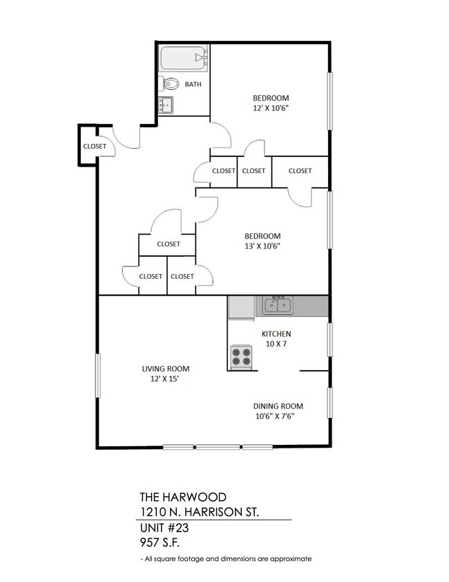 Floorplan - The Harwood