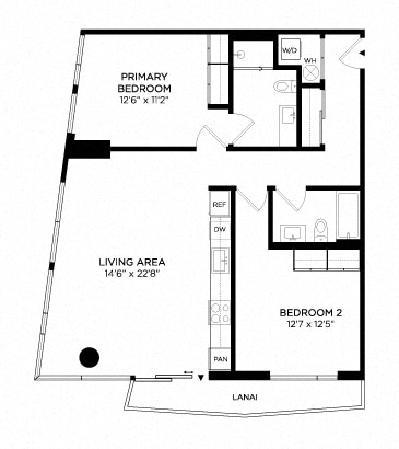 Floorplan - Lilia Waikiki
