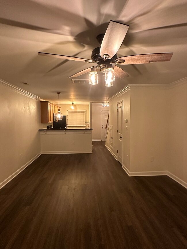 View from the back of townhouse - 1215 Green Oaks Ln