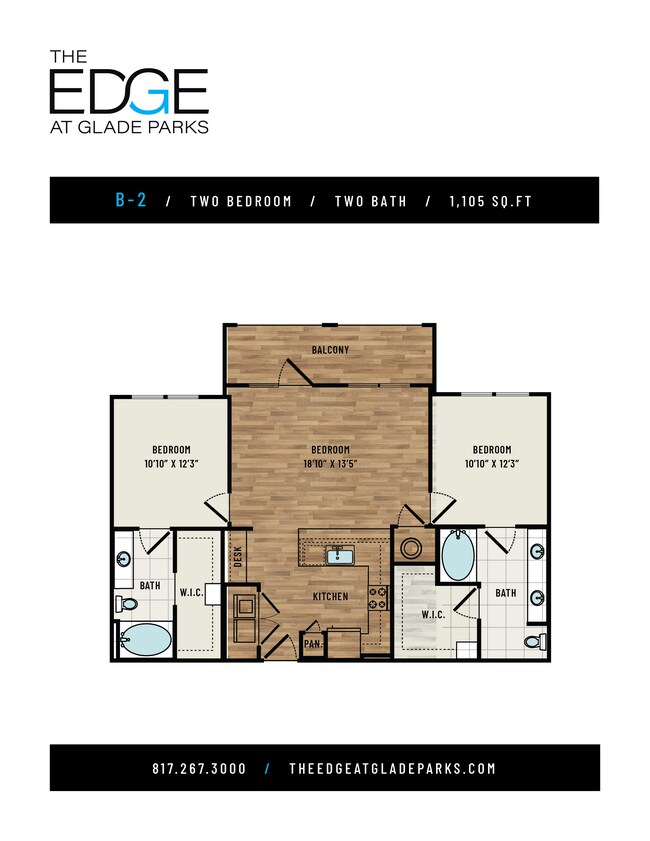 Floorplan - The Edge at Glade Parks
