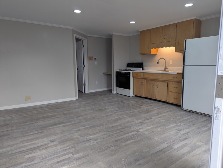 Studio living space - Kitchen - 1313 E 9th St