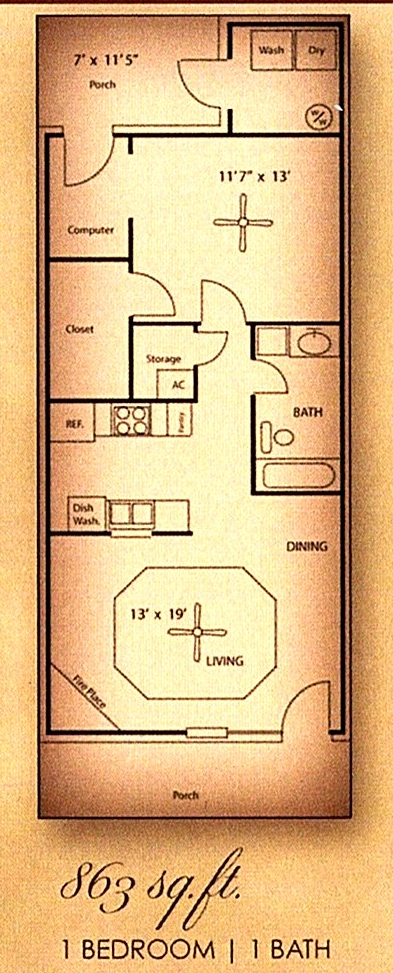 Floorplan - Lumberton on the Lake