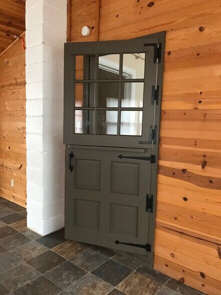 Split door between patio and kitchen - 807 W Mission Ave