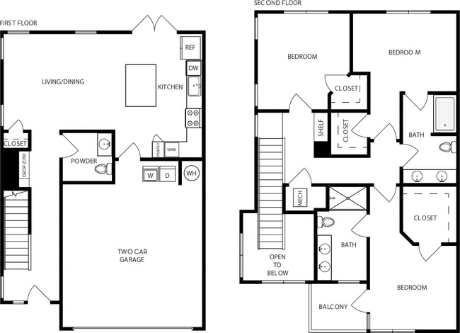 Floorplan - Mara Pacific Beach