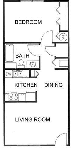 Floorplan - Blitchton Station Apartments