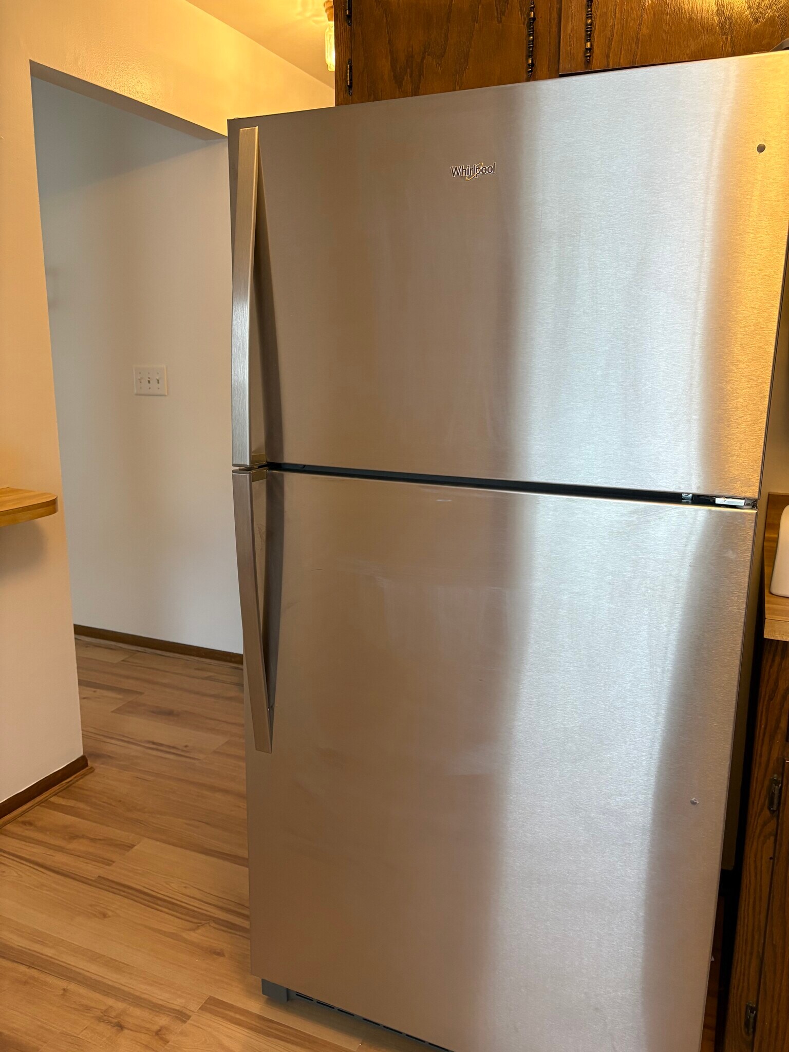 New refrigerator - 240 N Spring St