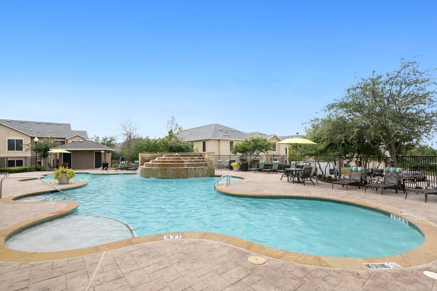 Expansive Pool Area - Sixteen50 at Lake Ray Hubbard Apartments