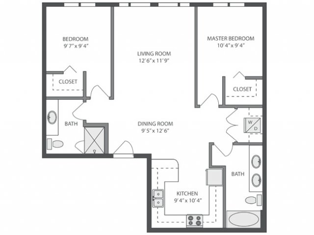 Floorplan - AMLI 535