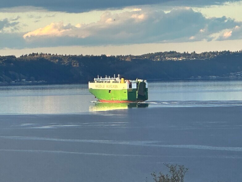 Cargo Ships coming in & out of the Major Port of Tacoma [clear views from your Great Room & Bedroom] - 3020 N 33rd St