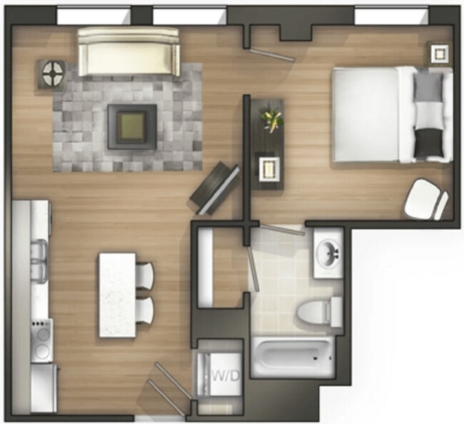 Floorplan - The Land Bank Loft Apartments