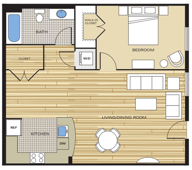 Floorplan - Clayborne Apartments