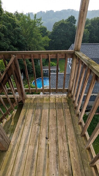 Private Rear Deck - 237 Pleasant St
