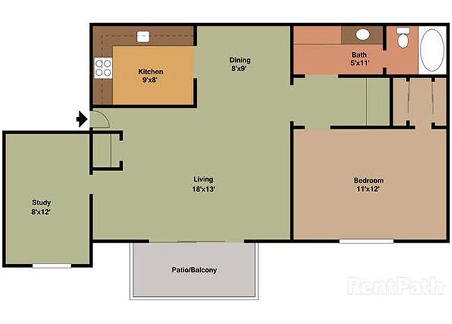 Floorplan - Waterstone Place Apartments