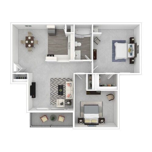 2 BR Floorplan - Mayspring Reserve