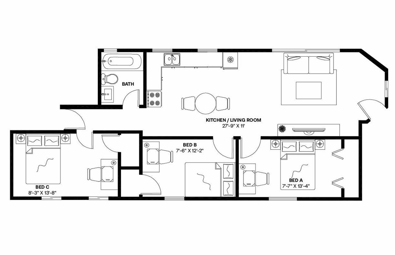 Building Photo - Room in Shared 3 bed/1 bath home