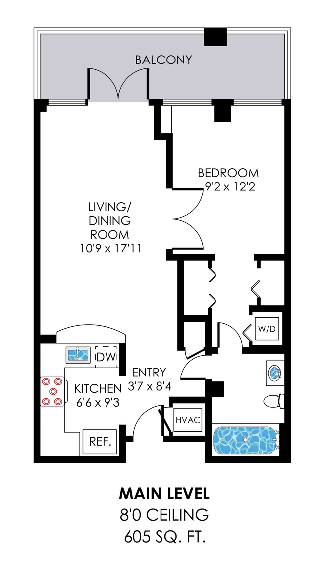 Floorplan - 701 Pennsylvania Ave NW