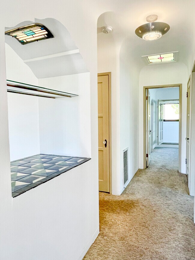 Hallway looking east - 1017 S Stanley Ave