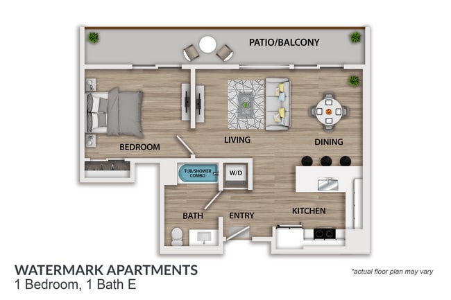 Floorplan - Watermark Apartments