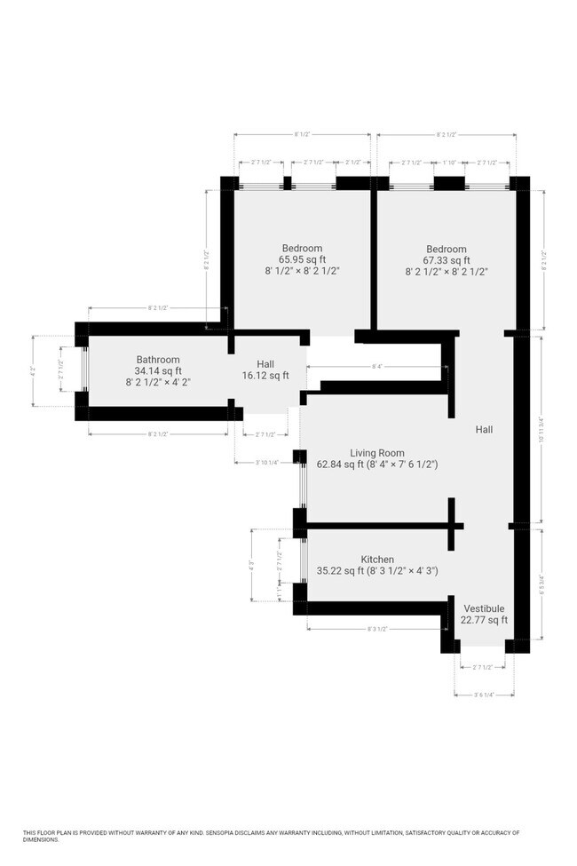 Floorplan - 400 Fort Washington Avenue