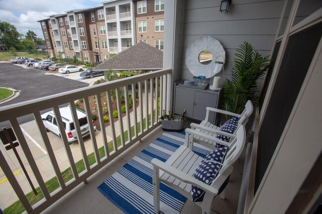 Model Balcony - Legacy at Walton Green Apartments