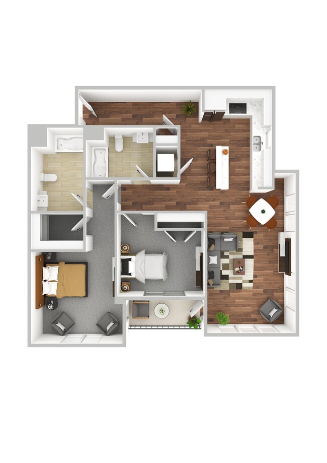 Floorplan - The Elm at Island Creek Village