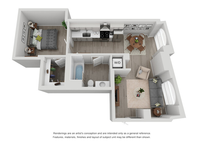 Floorplan - The Fairfax Apartments