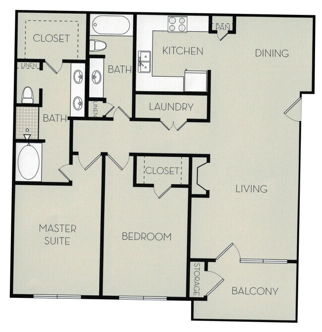 Floorplan - Pavilion Apartments at Inwood Village