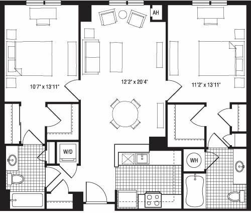 Floorplan - The Clarendon