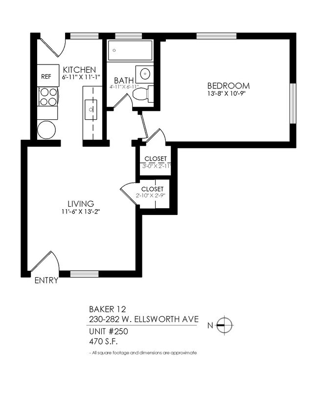 Floorplan - Baker 12