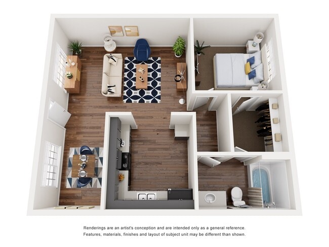 Floorplan - Arrow Apartments