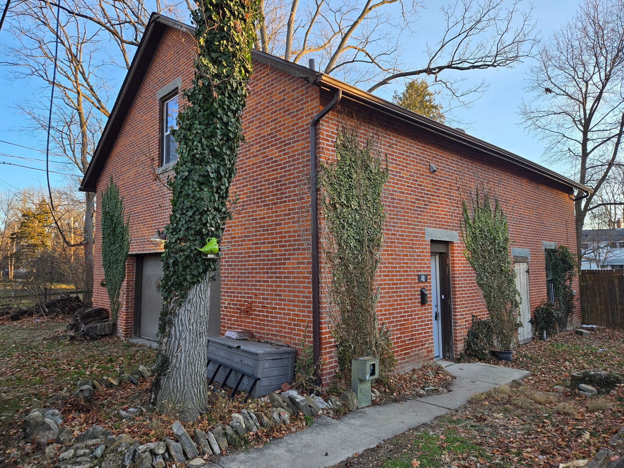 Charming brick exterior with private entrance at 60 W Winter Street. - 60 W Winter St