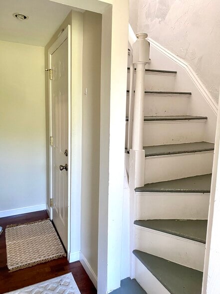 Hallway to second floor - 40 Clark St