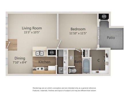 A2- Cypress (589) - Bridge at Sterling Springs