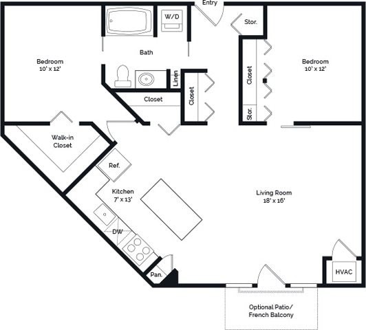 Floorplan - Marbella on Dean