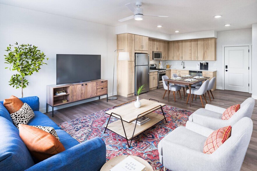 Living Room and Kitchen - Heyday Aurora